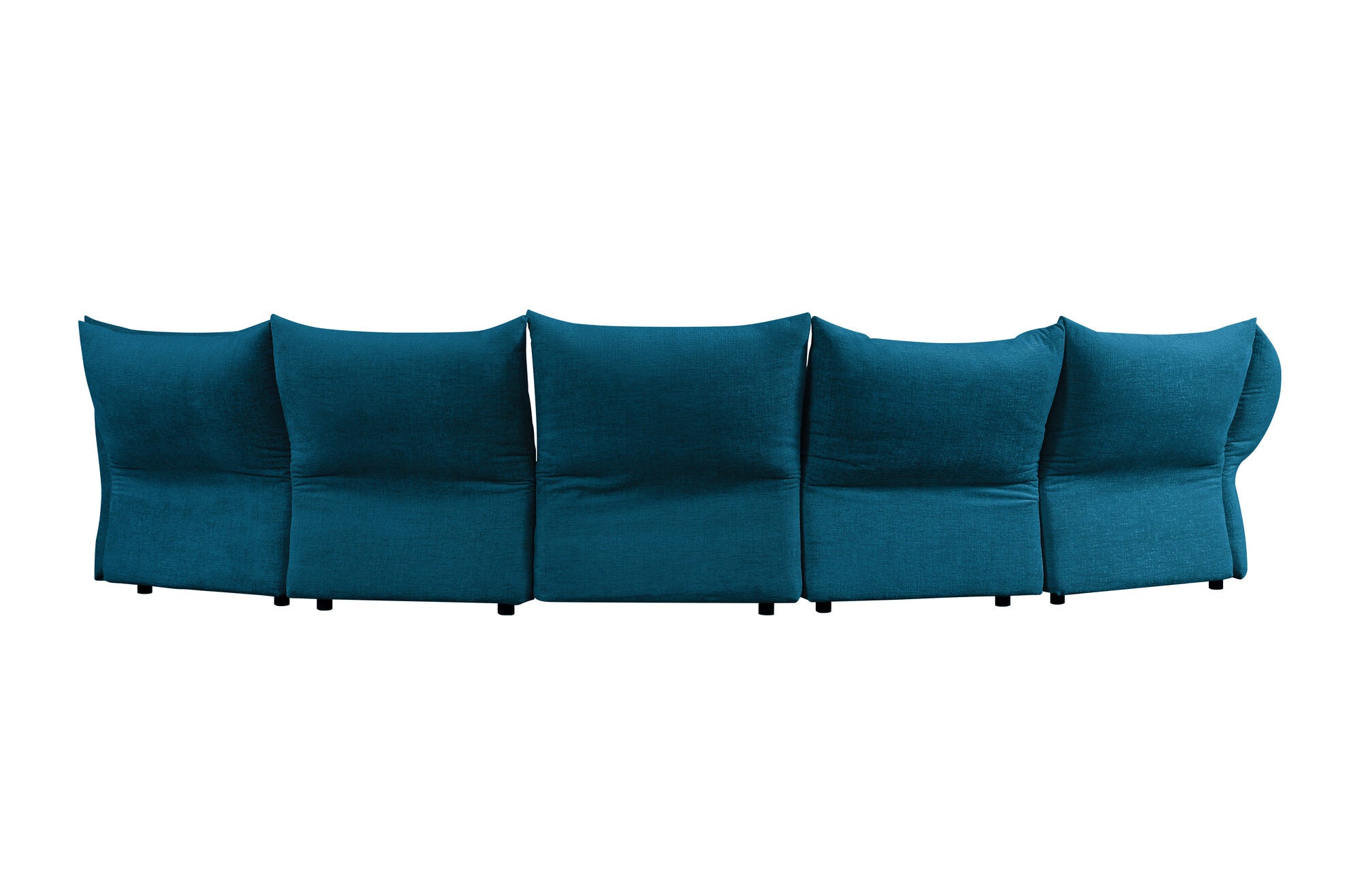 Canapea semirotunda dumonde cu șezut confortabil din spumă HR Vogue 460x131 cm