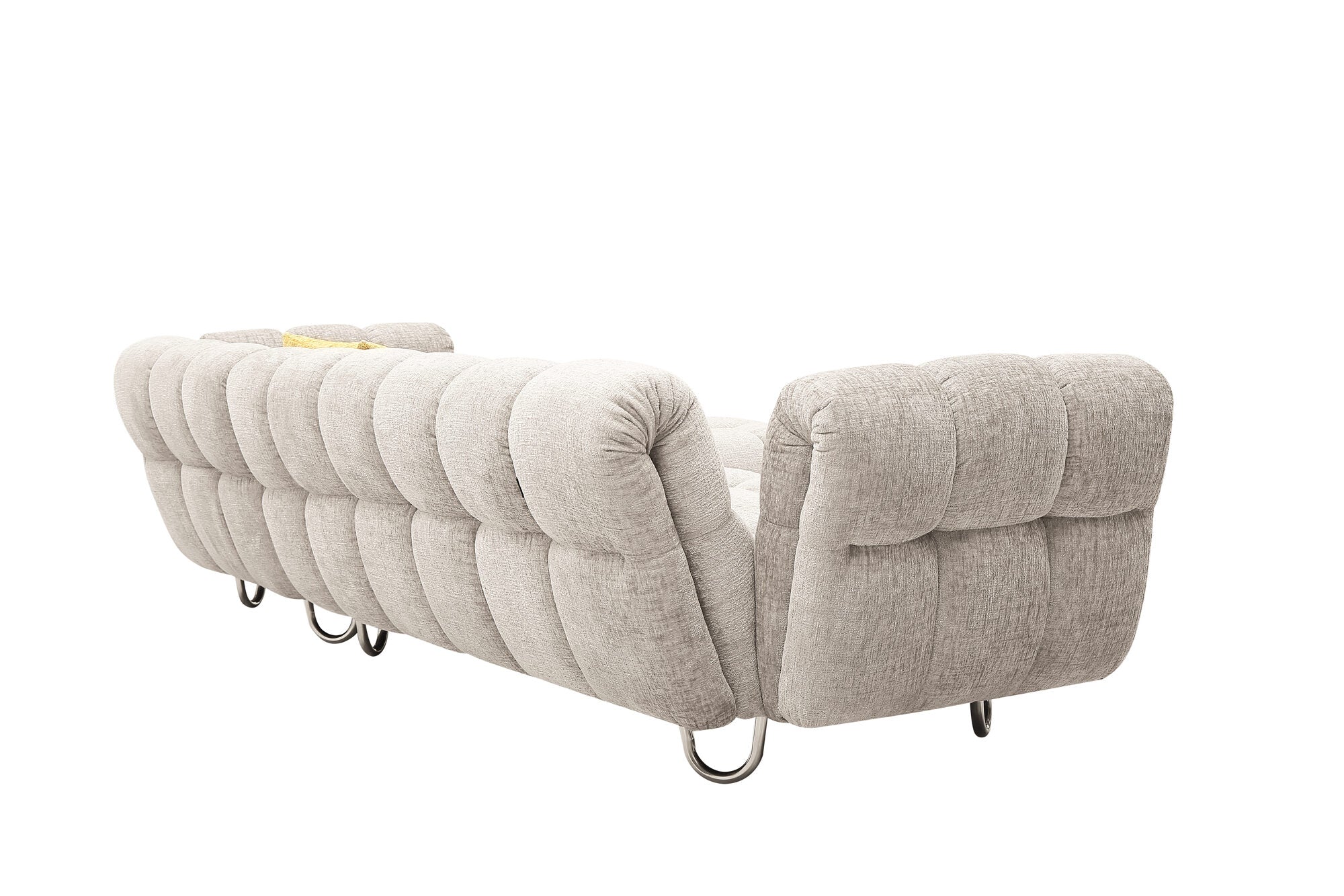 Coltar dumonde cu sezut confortabil din spuma HR Luxe 330x104 cm