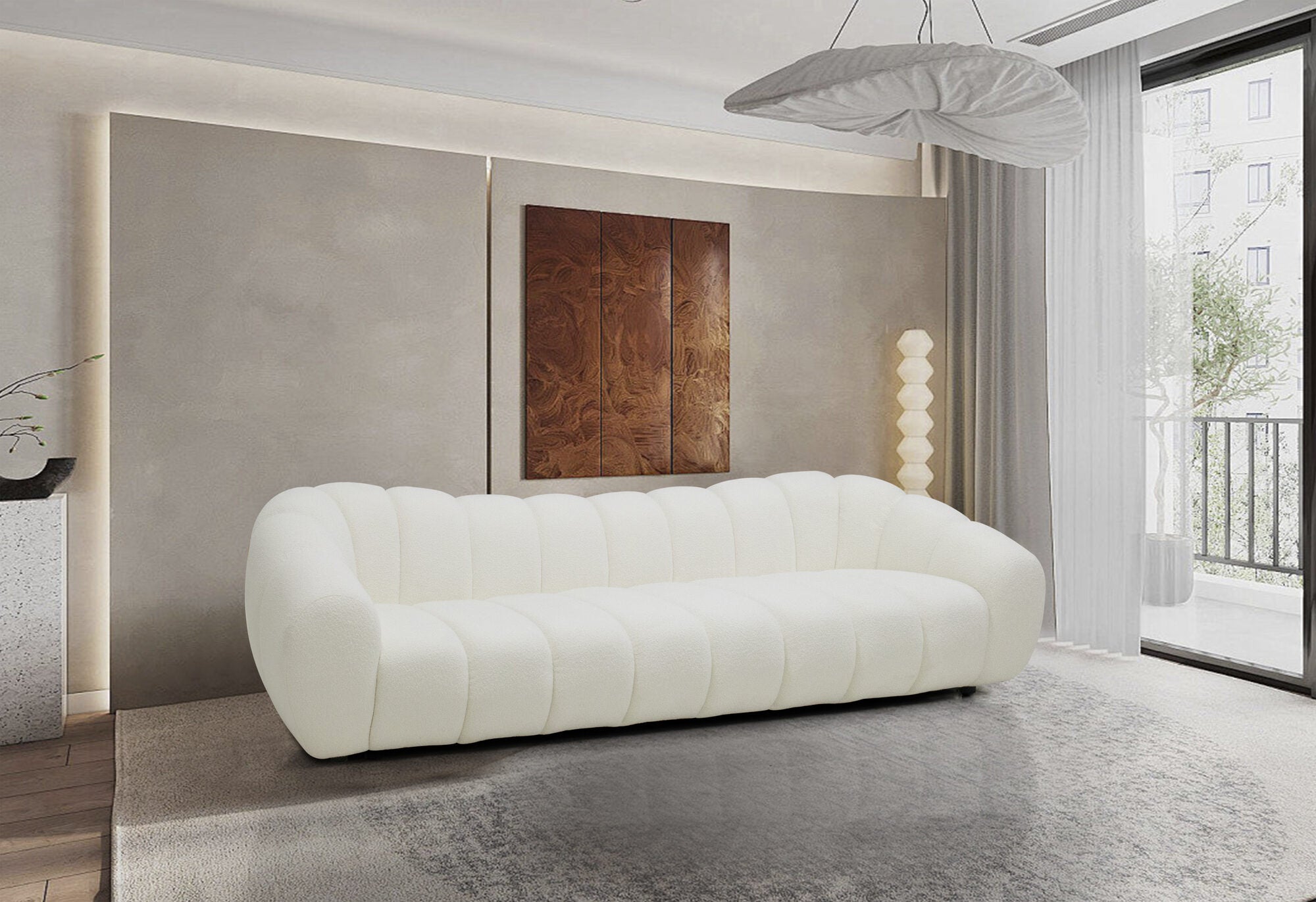 Canapea dumonde cu sezut confortabil din spuma HR Opera 277x100 cm