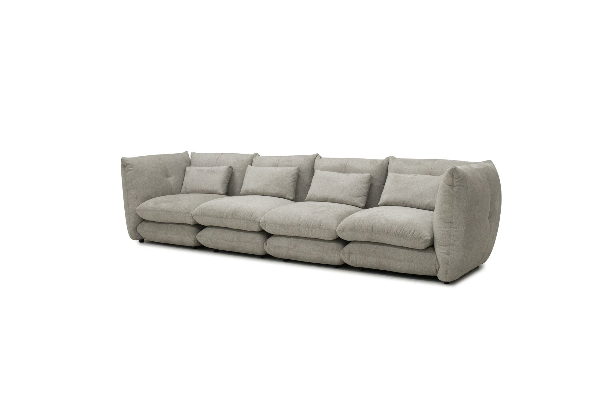 Canapea dumonde cu sezut confortabil din spuma HR Vincenzo 372x110 cm