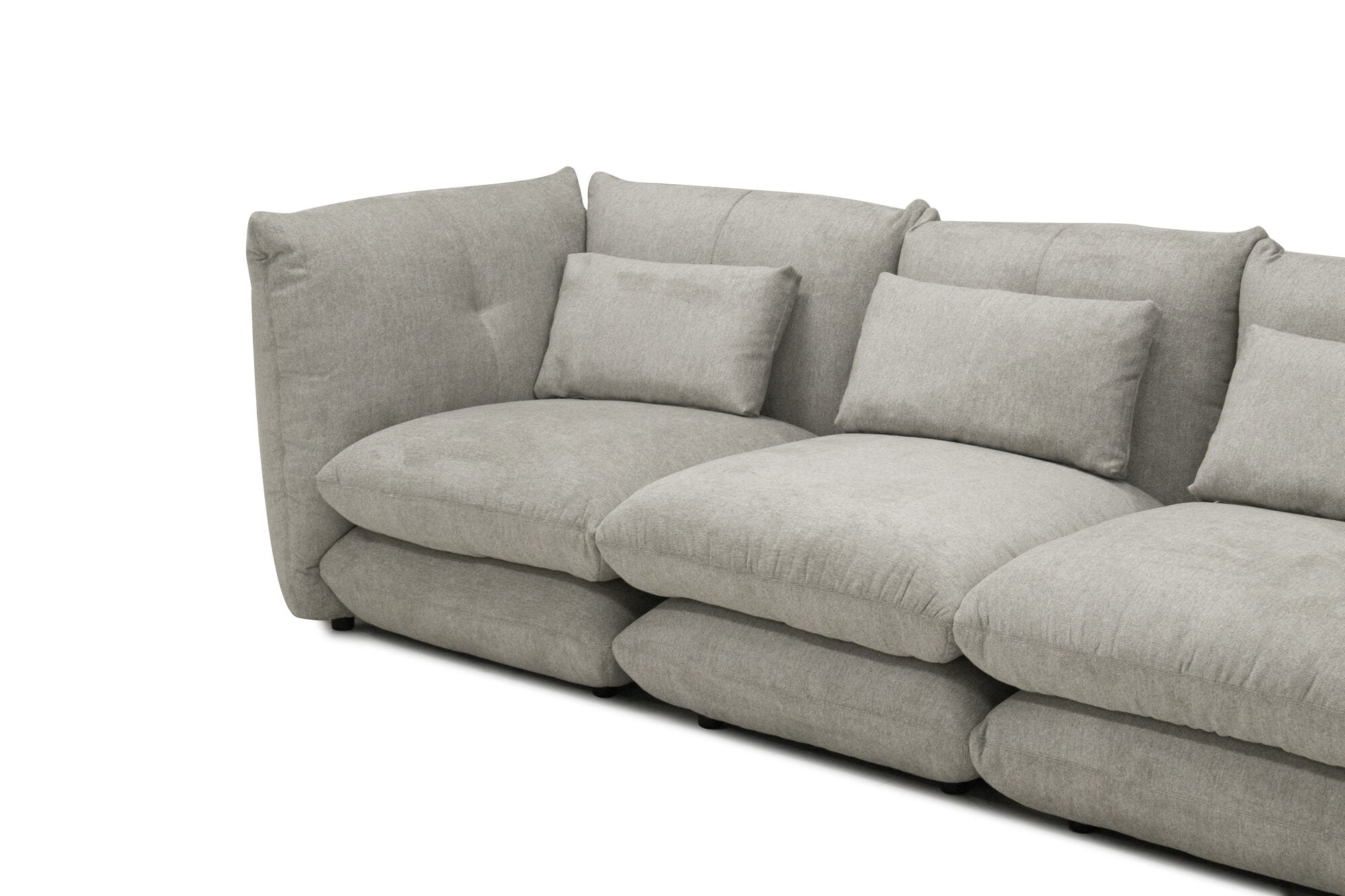 Canapea dumonde cu sezut confortabil din spuma HR Vincenzo 372x110 cm