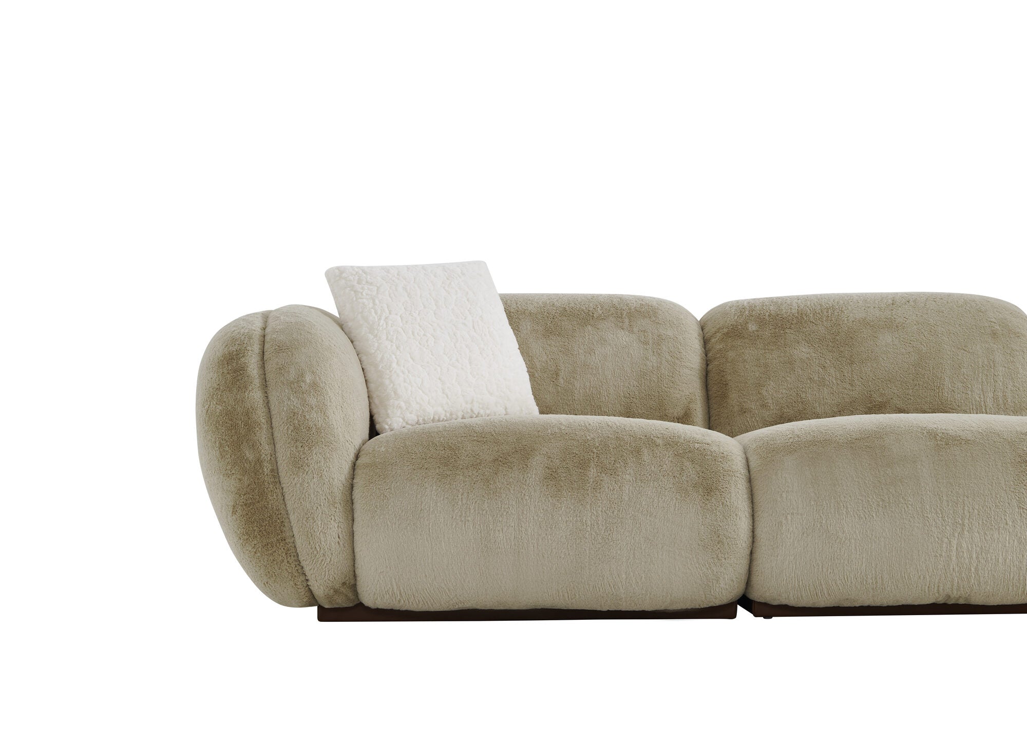 Canapea dumonde cu sezut confortabil din spuma HR Eternity 318x112 cm