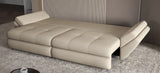Canapea extensibilă dumonde cu ladă de depozitare si sezut confortabil din spuma HR, Loana Enjoy Bej 2 300x100 cm Fabrica