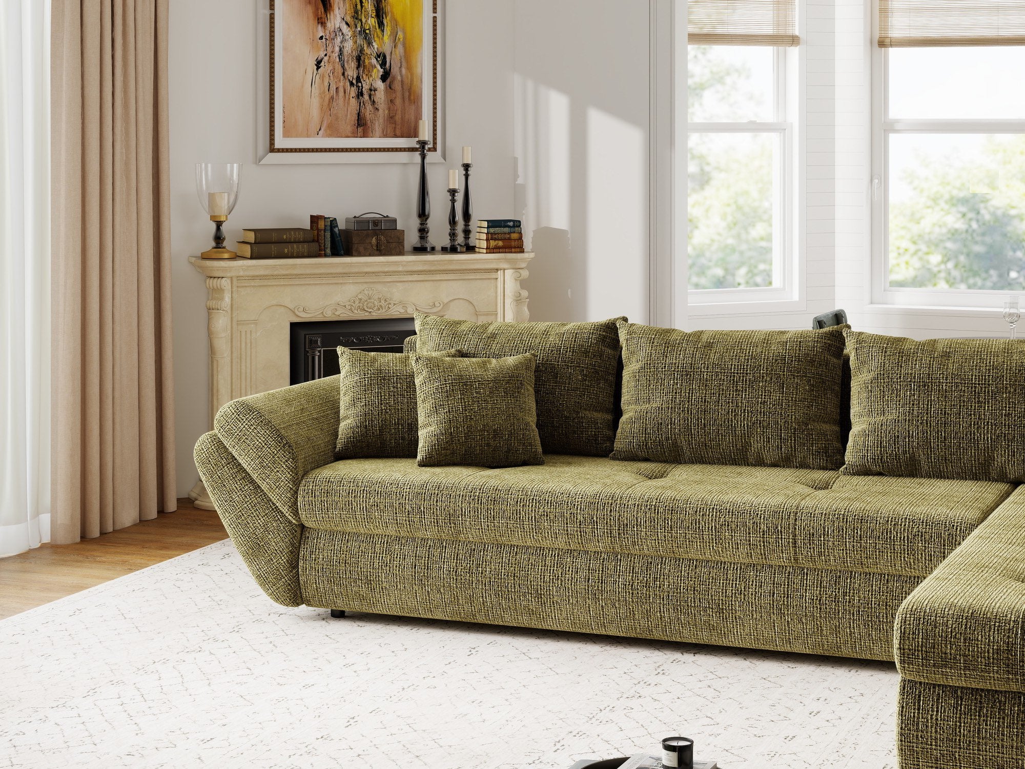 Loana XL Cremona Olive II