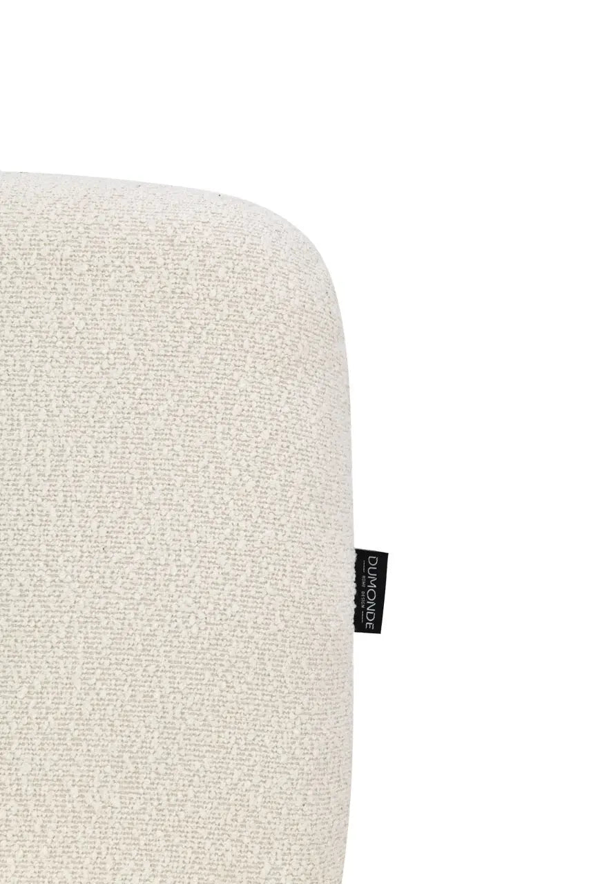 Fotoliu dumonde tapitat Bej modern Alonso 70x74cm ULK
