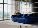 Canapea extensibilă dumonde cu ladă de depozitare si sezut confortabil din spuma HR, Berlin Navy Blue 250x100 cm Fabrica