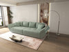 Canapea extensibilă dumonde cu ladă de depozitare si sezut confortabil din spuma HR, Berlin Ambience Mint 300x100 cm Fabrica
