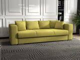 Canapea extensibilă dumonde cu ladă de depozitare si sezut confortabil din spuma HR, Gloria Petrol Green 240x100 cm Fabrica