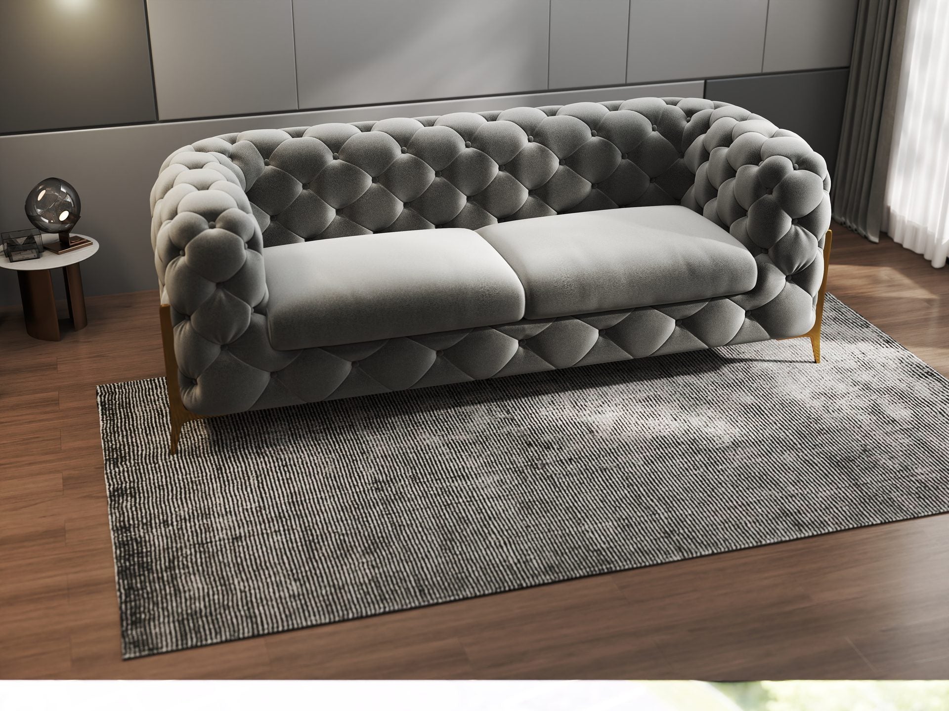 Canapea Dumonde Chelsea Bis SOFA 2. OS., ROYAL 27-gri (ROP A108)