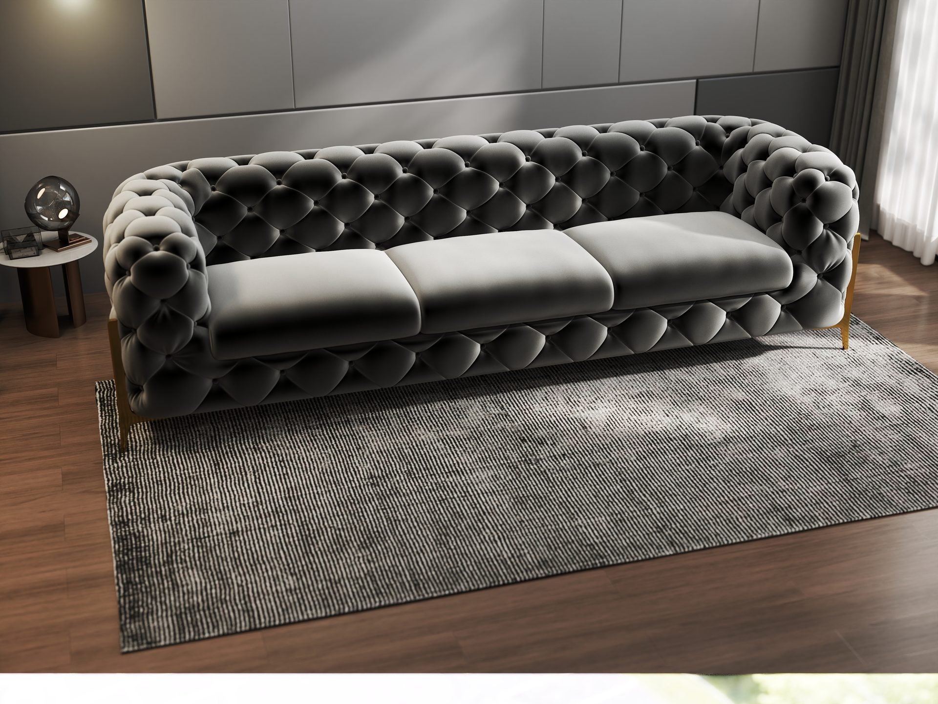 Canapea Dumonde Chelsea Bis SOFA 3. OS., ROYAL 27-gri (ROP A110)