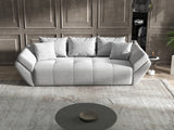 Canapea extensibilă dumonde cu ladă de depozitare si sezut confortabil din spuma HR, Euphoria Grey 250x100 cm Fabrica