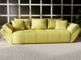 Canapea extensibilă dumonde cu ladă de depozitare si sezut confortabil din spuma HR, Berlin Green 250x100 cm Fabrica