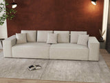 Canapea extensibilă dumonde cu ladă de depozitare si sezut confortabil din spuma HR, Dream Euphoria Gri 310x100 cm Fabrica