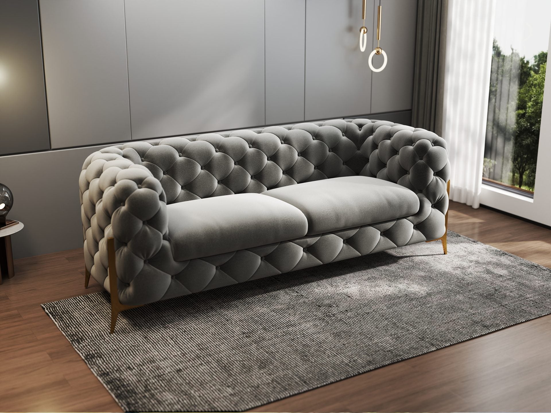 Canapea Dumonde Chelsea Bis SOFA 2. OS., ROYAL 27-gri (ROP A108)