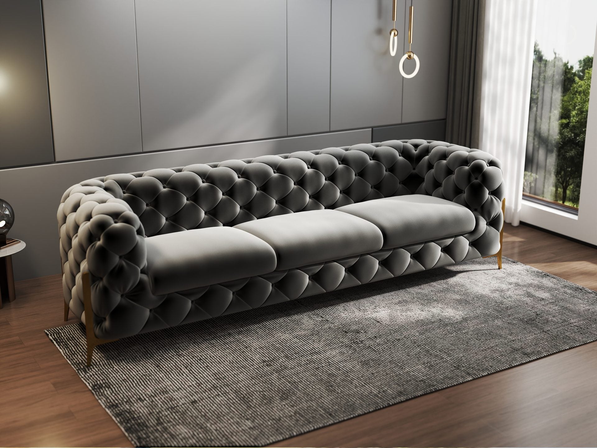 Canapea Dumonde Chelsea Bis SOFA 3. OS., ROYAL 27-gri (ROP A110)