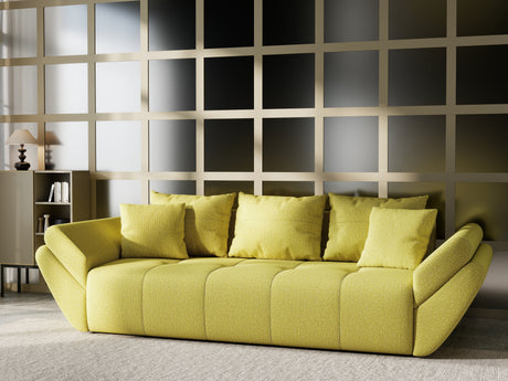 Canapea extensibilă dumonde cu ladă de depozitare si sezut confortabil din spuma HR, Berlin Green 250x100 cm Fabrica
