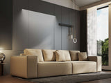 Canapea extensibilă dumonde cu ladă de depozitare si sezut confortabil din spuma HR, Dream Enjoy Bej 2 310x100 cm Fabrica