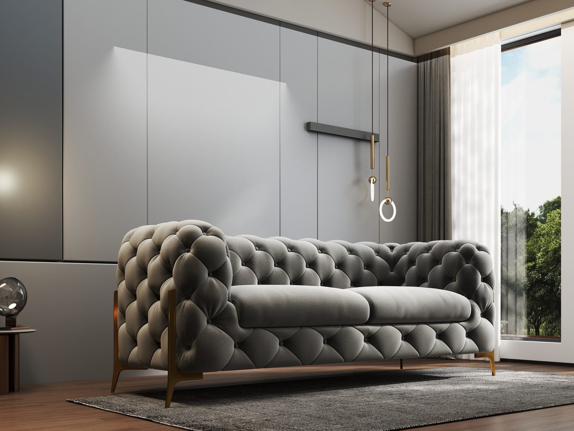 Canapea Dumonde Chelsea Bis SOFA 2. OS., ROYAL 27-gri (ROP A108)