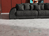 Canapea extensibilă dumonde cu 2 lăzi de depozitare si sezut confortabil din spuma HR, Big Sofa Verona Enjoy Kaki 02 310x100 cm Fabrica
