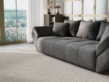 Canapea extensibilă dumonde cu ladă de depozitare si sezut confortabil din spuma HR, Berlin Kaki 250x100 cm Fabrica
