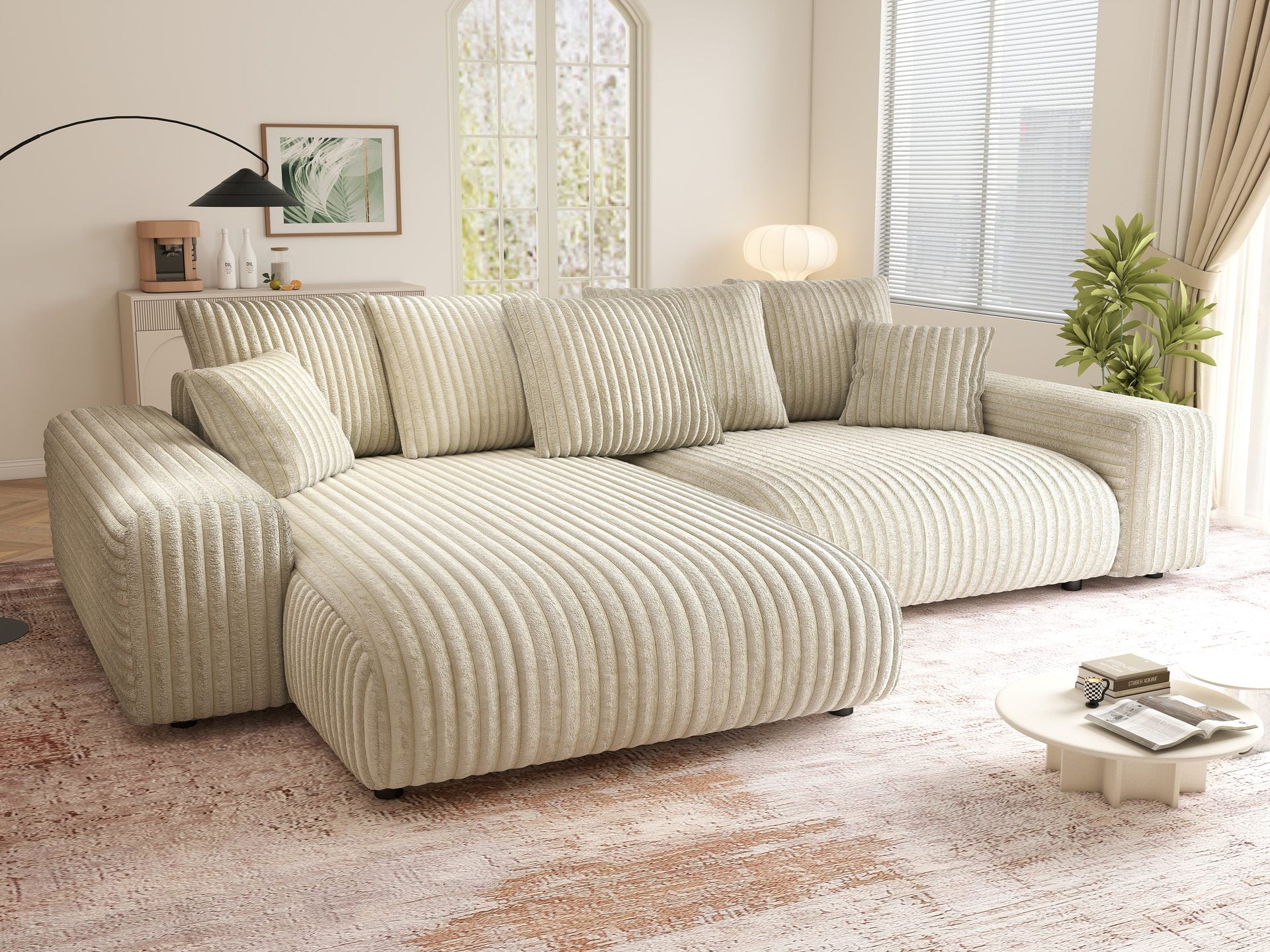 Canapea Dumonde Luma Small, Tilia 03-bej (ROP F331)