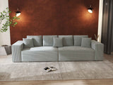 Canapea extensibilă dumonde cu ladă de depozitare si sezut confortabil din spuma HR, Dream Zoom Mint 310x100 cm Fabrica