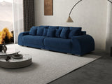 Canapea extensibilă dumonde cu 2 lăzi de depozitare si sezut confortabil din spuma HR, Verona Blue 310x100 cm Fabrica