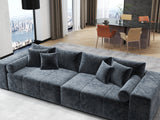 Canapea extensibilă dumonde cu ladă de depozitare si sezut confortabil din spuma HR, Marbela Euphoria Grafit XXL 295x100 cm fabrica