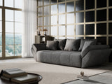 Canapea extensibilă dumonde cu ladă de depozitare si sezut confortabil din spuma HR, Berlin Kaki 250x100 cm Fabrica