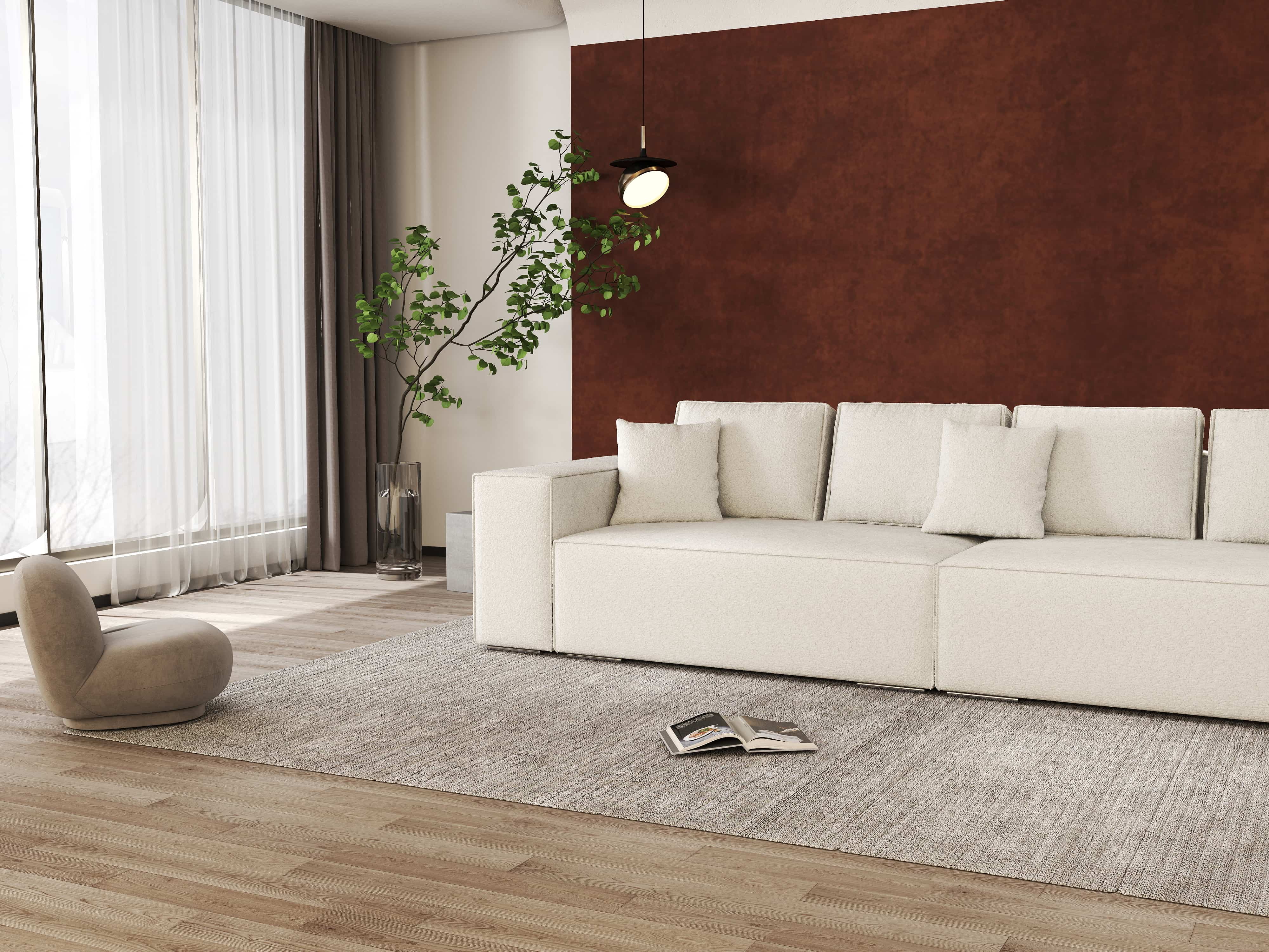 Canapea extensibilă dumonde cu ladă de depozitare si sezut confortabil din spuma HR, Dream Euphoria Ivory 310x100 cm Fabrica