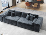 Canapea extensibilă dumonde cu ladă de depozitare si sezut confortabil din spuma HR, Marbela Euphoria Grafit XXL 295x100 cm fabrica