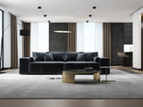 Canapea extensibilă dumonde cu ladă de depozitare si sezut confortabil din spuma HR, Marbela Euphoria Grafit XXL 295x100 cm fabrica