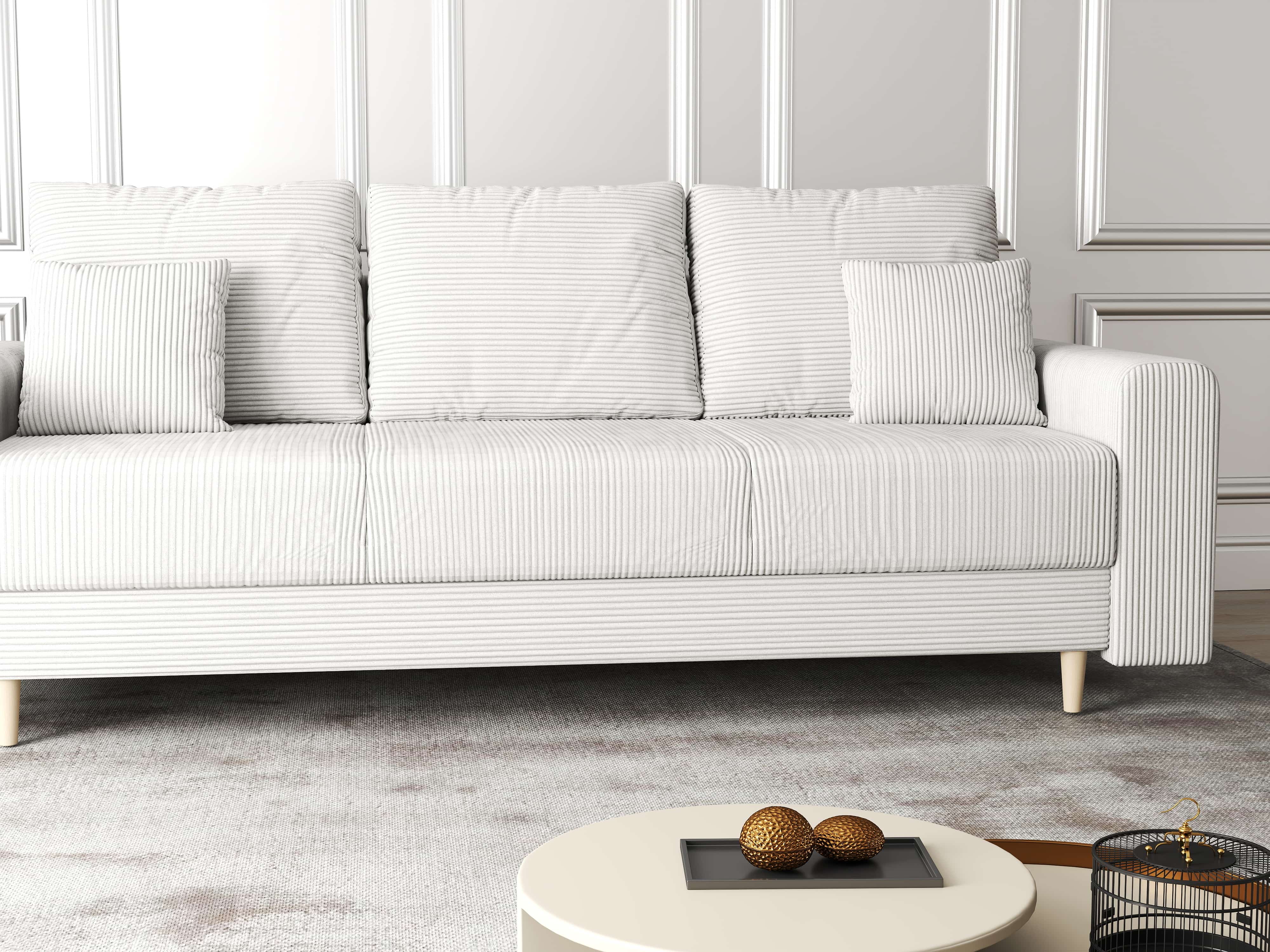 Canapea extensibilă dumonde cu ladă de depozitare si sezut confortabil din spuma HR, Kronos Zoom Gri 210x100 cm fabrica