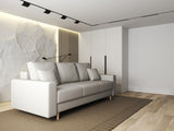 Canapea extensibilă dumonde cu ladă de depozitare si sezut confortabil din spuma HR, Kronos Enjoy Bej 210x100 cm fabrica