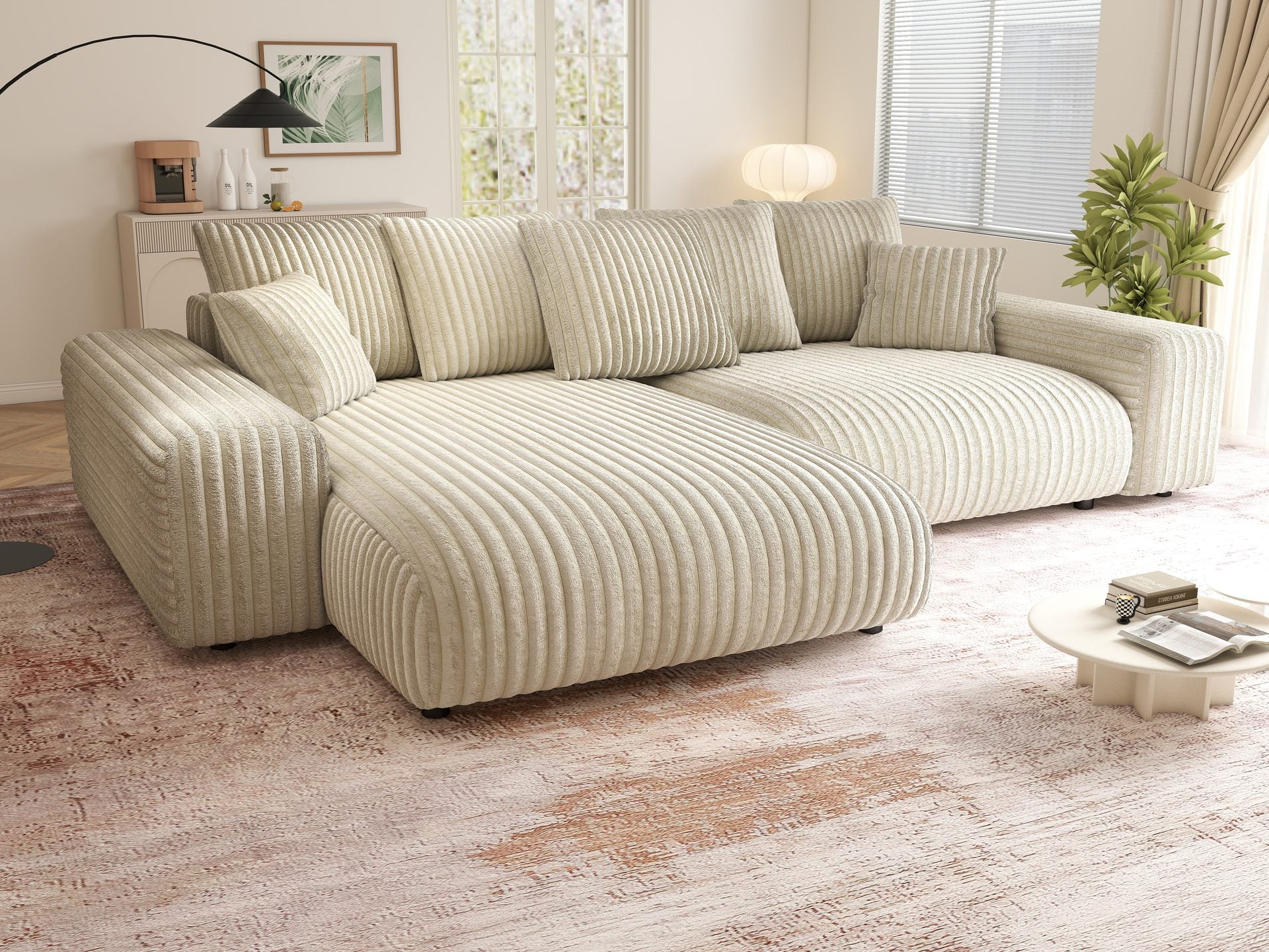 Canapea Dumonde Luma Small, Tilia 03-bej (ROP F331)