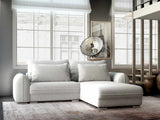 Colțar extensibil dumonde cu ladă de depozitare si sezut confortabil din spuma HR, Denver Euphoria Gri 275x185 cm II Fabrica