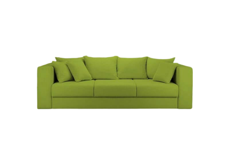 Canapea extensibilă dumonde cu ladă de depozitare si sezut confortabil din spuma HR, Gloria Green Lux 240x100 cm