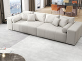 Canapea extensibilă dumonde cu ladă de depozitare si sezut confortabil din spuma HR, Marbela Enjoy Lux Grey XXL 295x100 cm fabrica