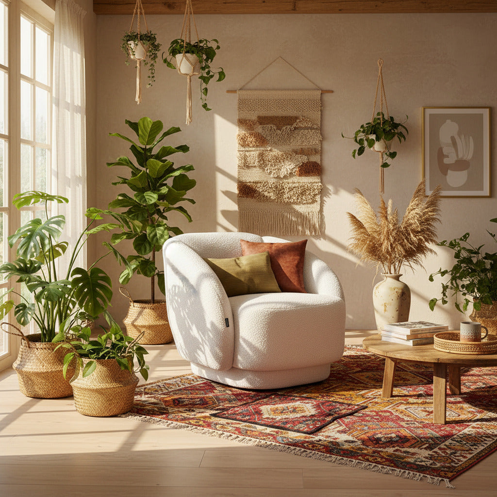 Fotoliu dumonde tapitat Gri modern Dante 85x88cm