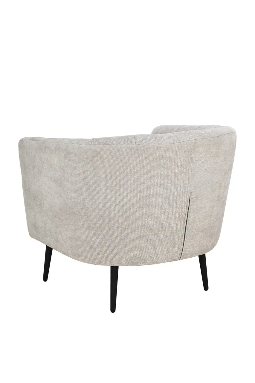 Fotoliu dumonde tapitat Gri modern Diego 75x78cm ULK
