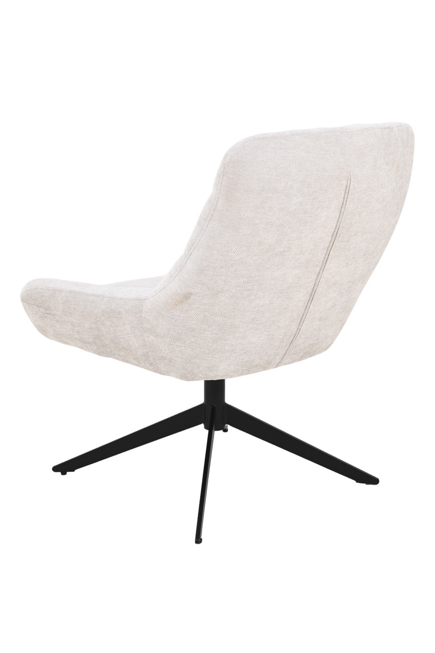 Fotoliu dumonde tapitat Gri modern Enzo 76x70cm ULK