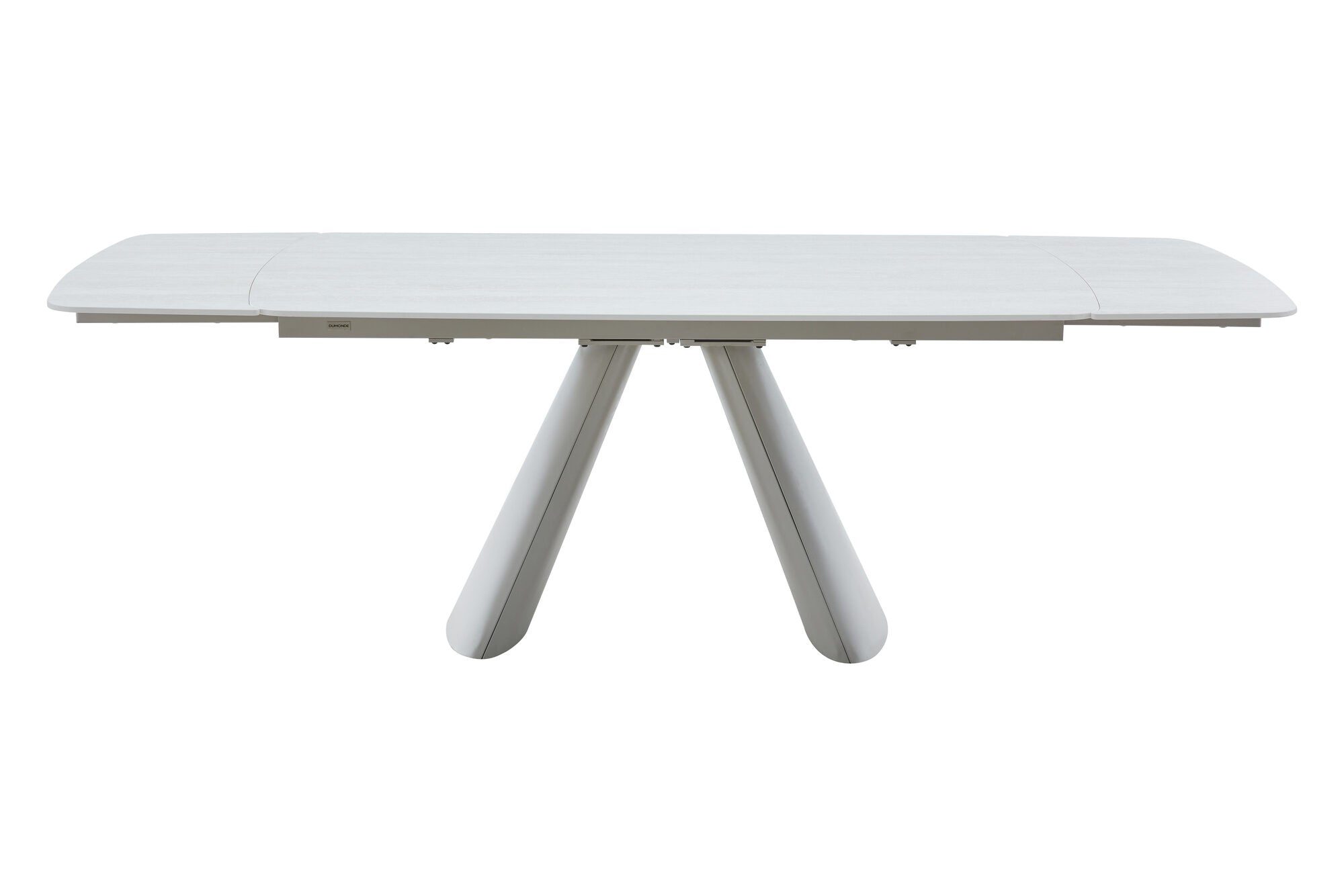 Masa extensibila dumonde cu picioare metalice si blat ceramic Riviera 165-240x90 cm