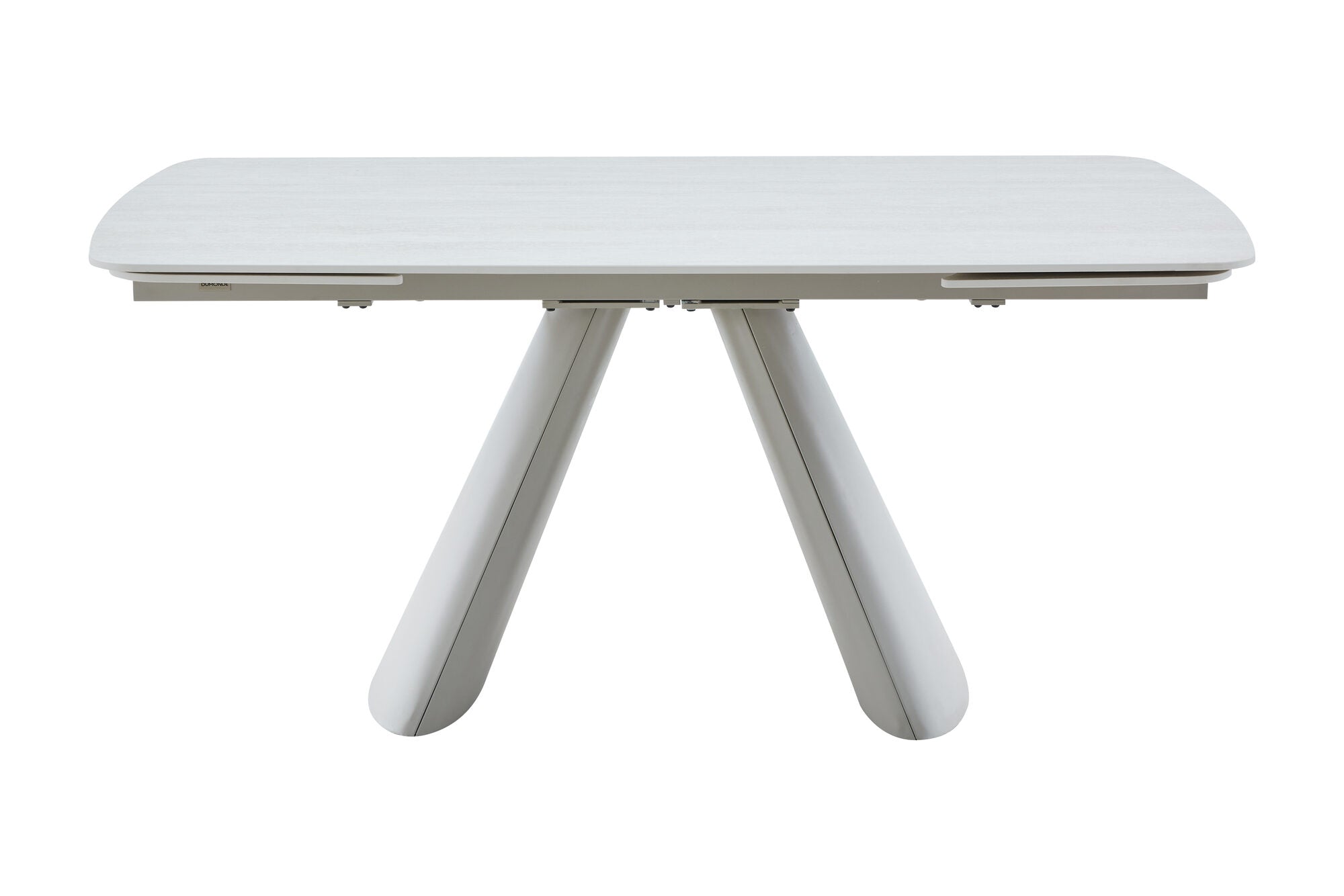 Masa extensibila dumonde cu picioare metalice si blat ceramic Riviera 165-240x90 cm