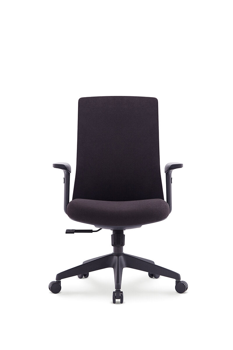 Scaun ergonomic profesional Pulse dumonde cu mecanism multifunctional inclinare/blocare, cotiere 2D ultra moi, negru