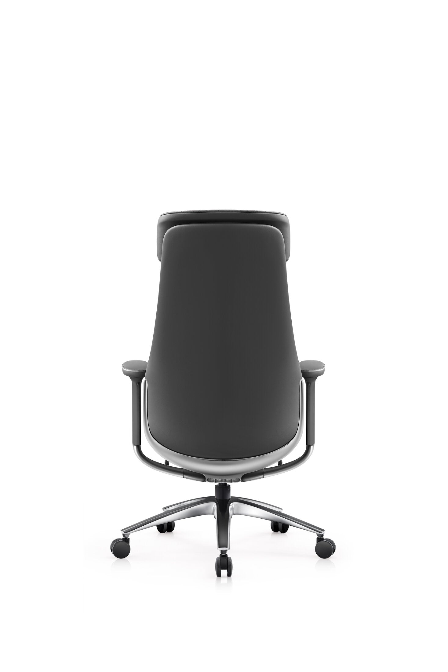 Scaun ergonomic profesional Axis dumonde cu tetiera reglabila, mecanism multifunctional inclinare/blocare, cadru din aluminiu, cotiere 4D ultra moi, gri