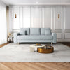 Canapea extensibilă dumonde cu ladă de depozitare si sezut confortabil din spuma HR, Kronos Zoom Gri 210x100 cm fabrica