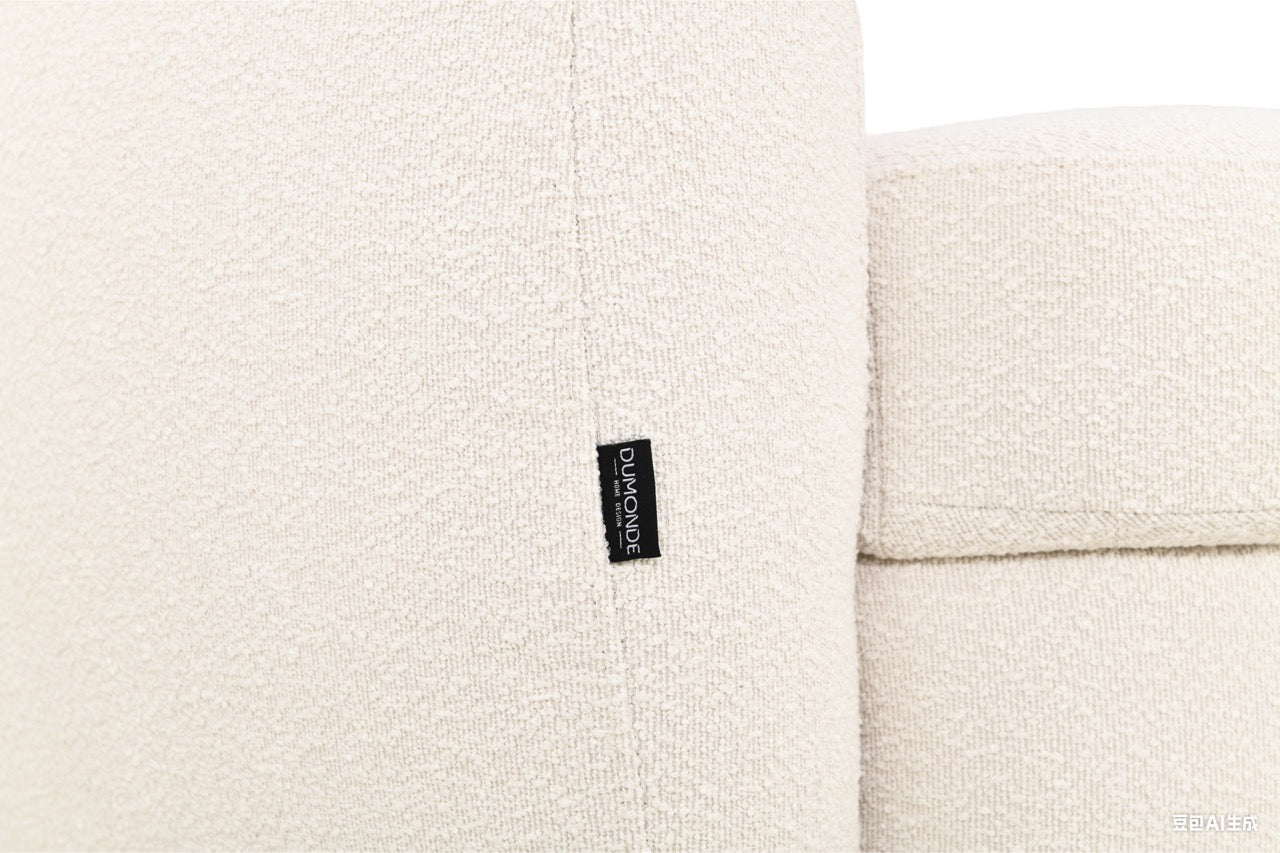 Fotoliu dumonde tapitat Gri modern Lorenzo 88x93cm ULK