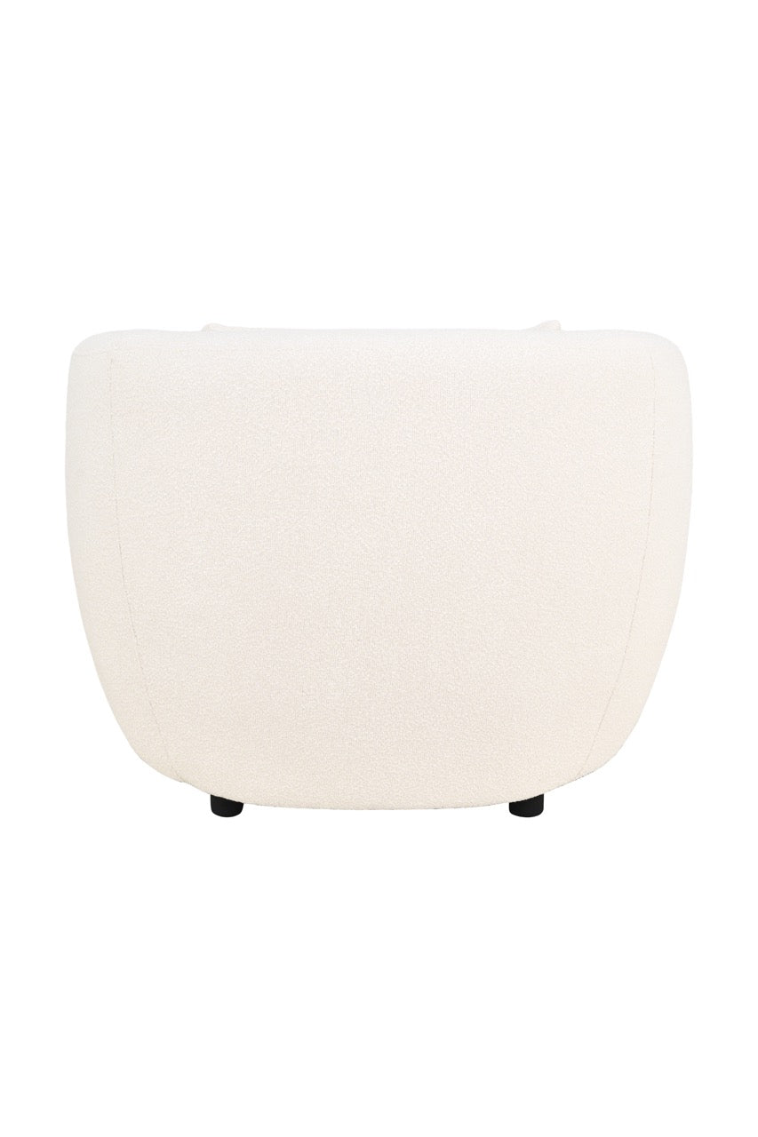 Fotoliu dumonde tapitat Gri modern Lorenzo 88x93cm ULK