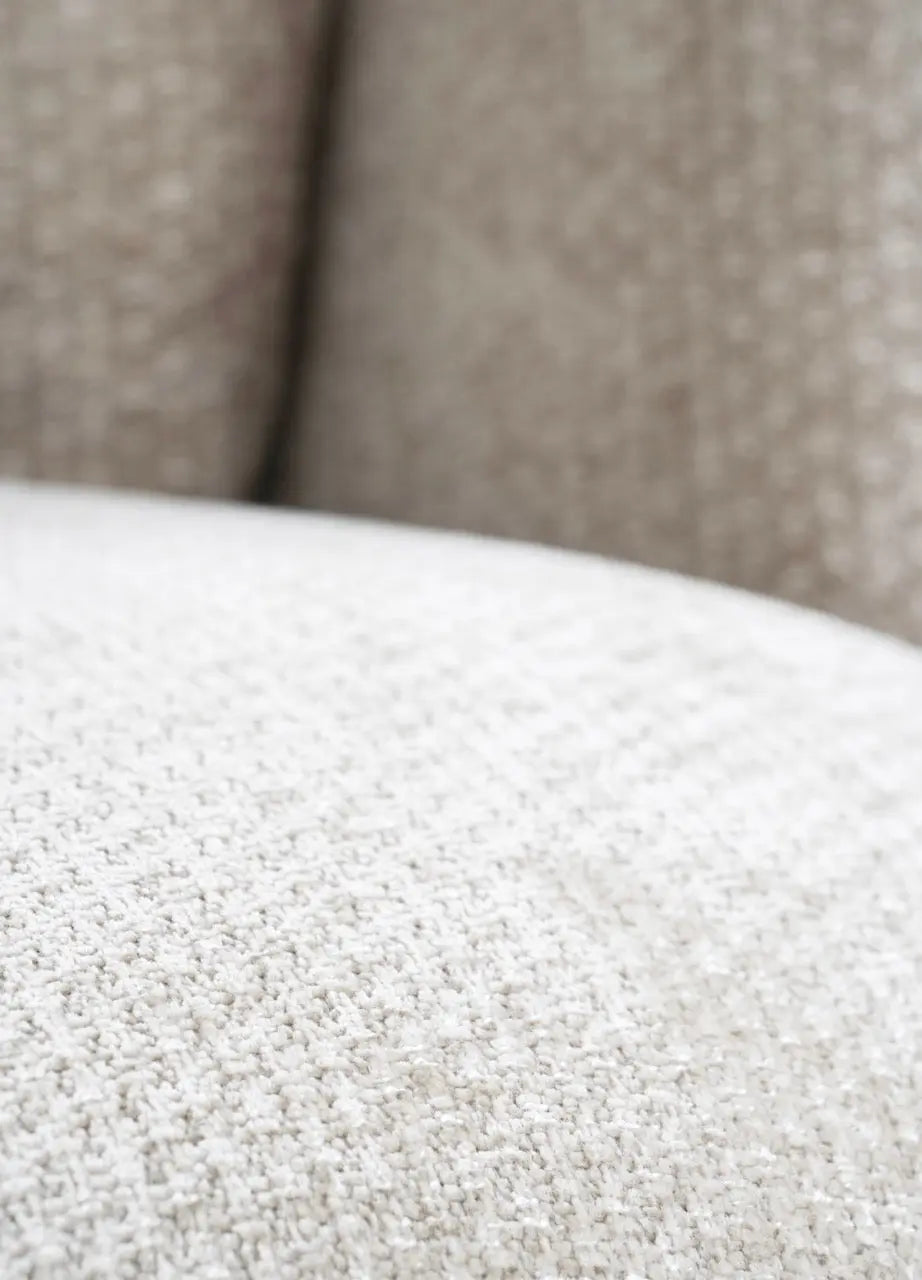 Fotoliu dumonde tapitat bej modern Marco 84x84cm ULK