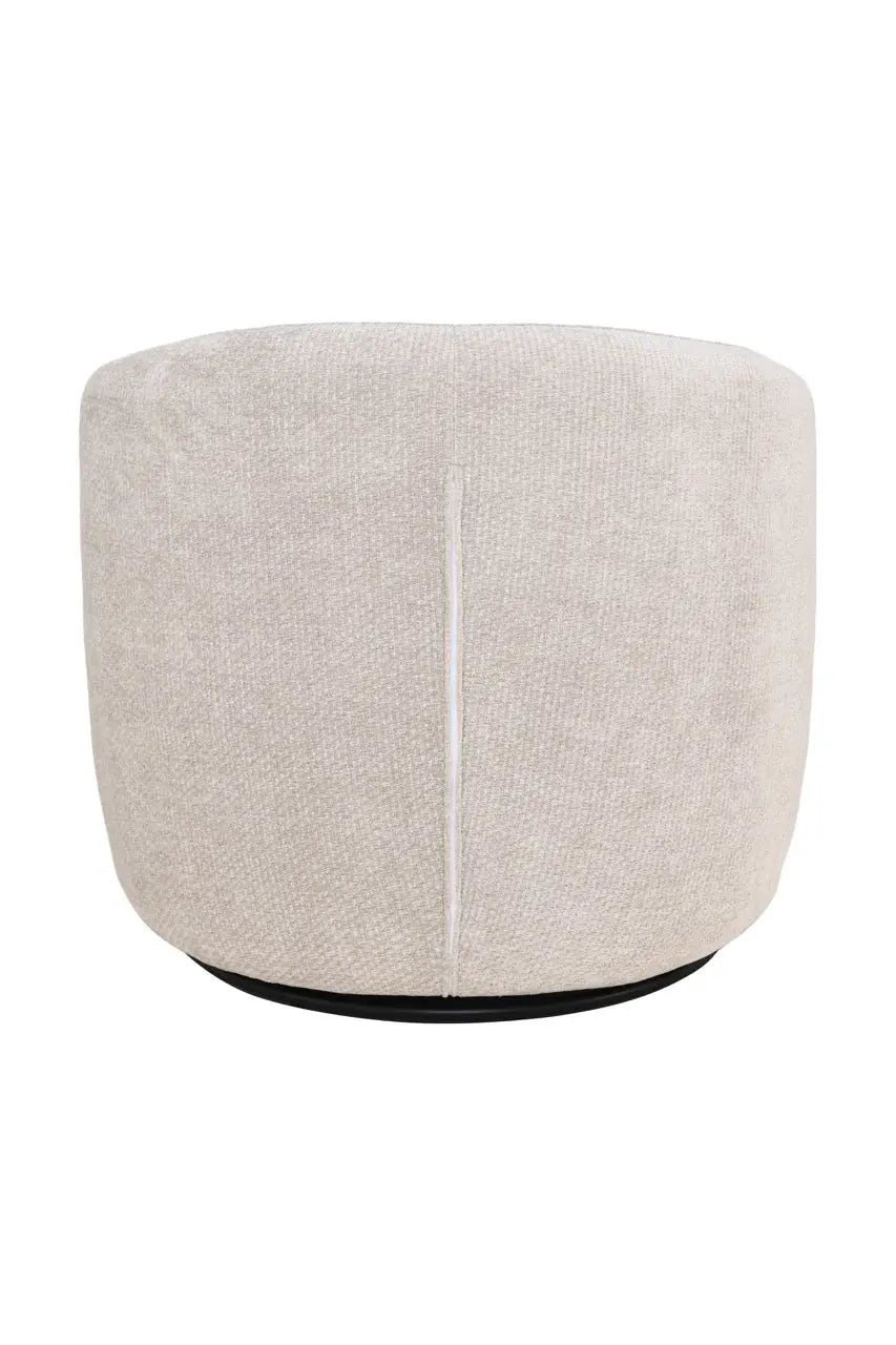 Fotoliu dumonde tapitat gri modern Marco 84x84cm ULK